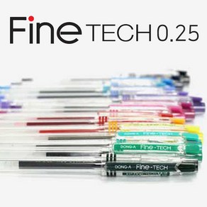 동아 파인테크 0.25mm 중성펜 12개입 / 국민볼펜 / 다양한 색상 / 효율적인 사용 가능 / 동아 볼펜, 13 빨강 12개입