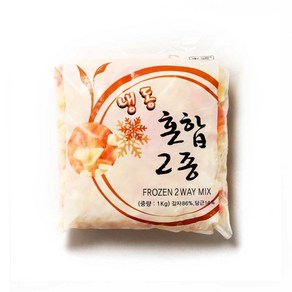 냉동 야채믹스 2종 카레용 1kg, 1개