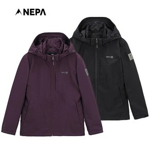 네파_NEPA_여성 윈드 자켓 가벼운 산행과 일상에서 착용하기 좋은 데일리 아이템 후드 탈부착으로 스탠넥 자켓으로 변형가능한 마운틴 2L 뉴 방풍 자켓_7K60605