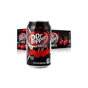 Dr Pepper 닥터 페퍼 닥터 페퍼 체리 355ml×12개