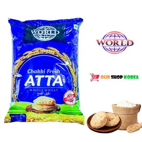 ATTA Whole Weat Flour 5kg 통 밀가루 5kg