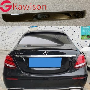 메르세데스 벤츠 W213 AMG - ABS 스포일러 자동차 테일 윙 장식 리어 트렁크 지붕, [03] Cabon fibe Look