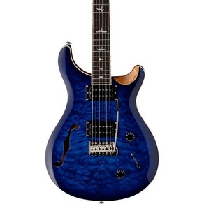 PRS SE Custom 22 SemiHollow QuiltTop LimitedRun Electric Guitar Faded Blue Burst