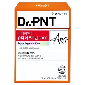 [정품] 닥터피엔티 슈퍼아르기닌 6000 젤리 아르지닌 고함량 L-aginine jelly, 1개, 900g