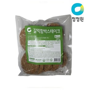 청정원 갈릭함박스테이크 600g, 1개