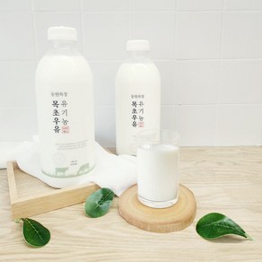 동원목장 유기농목초우유 1000ml 3병, 3개, 1L