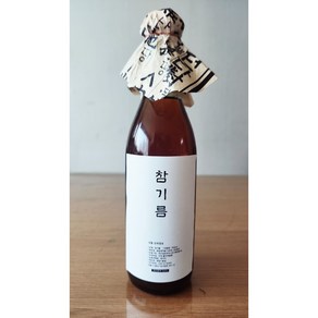 100% 국산 참기름 2일내 착유 신선한 38년 참기름 명인, 1개, 350ml