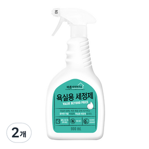 바른세제연구소 욕실용 세정제, 2개, 900ml