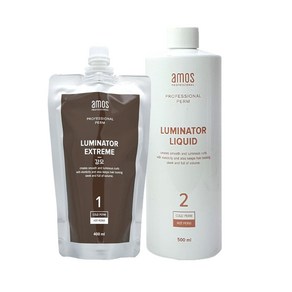 아모스 루미네이터 익스트림 400ml+리퀴드 500ml (강모), 1개