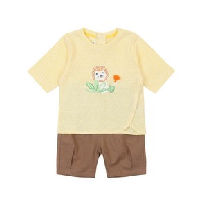 [아가방] 로건마고7부티셔츠상하 이월파격세일 70% 여름에 휘뚤마뚤 아이가 편안한 상하복 01P323011_2001분당