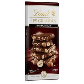 Lindt 린트 레 그란데 다크 헤이즐넛, 2개, 150g