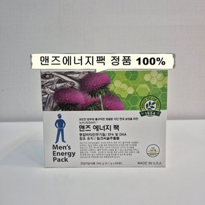 암웨이 맨즈 에너지팩 (간 혈행 스트레스에 도움), 4.1g, 60개