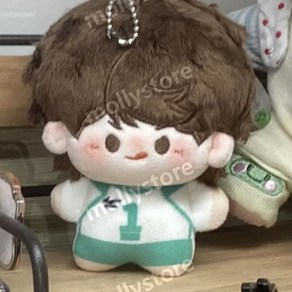 하이큐 누이 오이카와 토오루 불가사리 솜인형 볼체인 키링 가방고리, 12cm, 1개