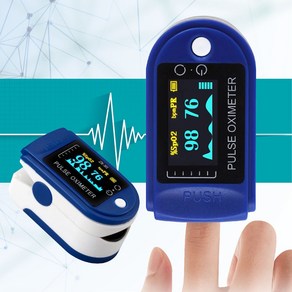 산소포화도 맥박 측정기 옥시미터 PULSEOXIMETER (심플형), 1개, 1개입