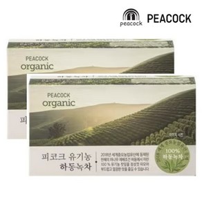 피코크 유기농 하동녹차, 1.2mg, 50개입, 2개