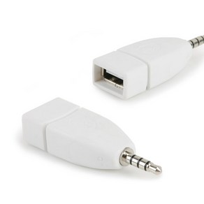 Coms USB 2.0 to 3.5 스테레오 AUX 4극 젠더 ITA984, 1개