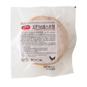 에쓰푸드 치킨브레스트슬라이스300g(약20매, 300g, 1개