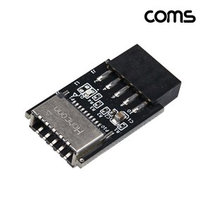 [IH729] Coms 9Pin to USB E타입 메인보드 마더보드 2.0 9핀 포트 F to USB-E, 1개, 1개