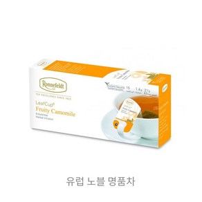 13560 로네펠트 리프컵 푸르티 카모마일, 1개, 15개입, 30g