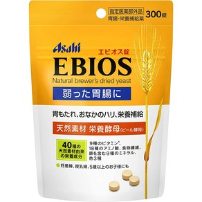 [일본직] 아사히 에비오스 600정/300정, 300정, 1개