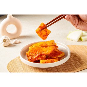 한백김치 석박지 1kg 2kg 제주산 무 [100%국내산]