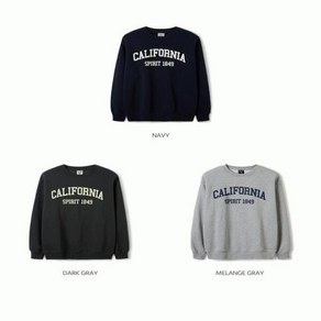 후아유 공용 캘리포니아 로고 맨투맨 Califonia Logo Sweatshit WHMWE4902U