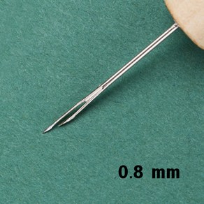 돌모아 구체관절인형 만들기 커스텀돌 제작 Gold HAIR ROOTING TOOL (식모 바늘) - Ve.Thin (0.8mm), 0.8mm