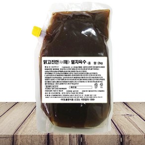 새한 맑고진한 멸치육수 2kg [한국물] 맑고진한해멸치육수 진한멸치육수 담백한멸치국물