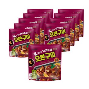 랭킹닭컴 맛있닭 닭가슴살 오븐구이 소이갈릭, 150g, 10개