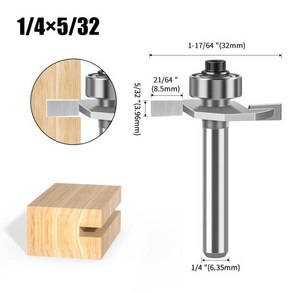 트리머비트세트 루터날 트리머날 둥근 평비트 목공 T-슬롯 비스킷 조인트 슬롯 커터 라우터 비트 밀링 높