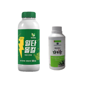 일타올킬500ml + 다키움250ml 세트 식물살충제보다 안전한 병해충관리제 화초 나무 제라늄, 1개