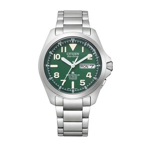 [Citizen] 시계 프로 마스터 PROMASTER 에코 드라이브 전파 시계 ( 비즈니스 방수 ) LAND 시리즈 선물 전파 태양 PMD56-2951 남성 실버