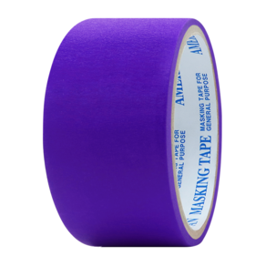 [당일발송] 마스킹테이프 8컬러 컬러아이보리 12mm 15mm 24mm 48mm X 40M, 48mm x 10M, 보라, 1개