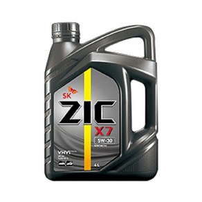 ZIC X7 5W30 4L 가솔린 LPG 엔진오일, X7 5W30 가솔린 LPG 4L, 본상품선택, 1개