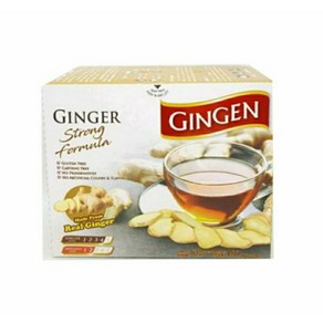 GINGEN 생강차 스트롱생강 GINGEN GINGER TEA, 1박스, 10개입, 18g