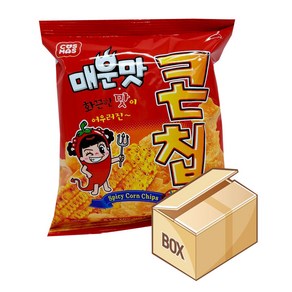 매운맛 콘칩, 34g, 30개