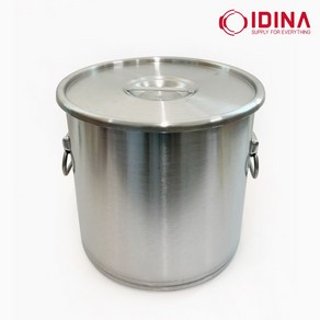 이디나 스텐 위생통 50G 200L 635x640 식깡 50갈론 200리터 대형 들통 국통 육수통 급식 위생통, 1개, 63.5cm