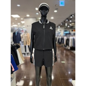 5F [신사] 파사디 골프 여성 반팔 야구 조끼 봄에 착용하기 좋은 골프 아이템 [블랙 화이트] P24SWV742X
