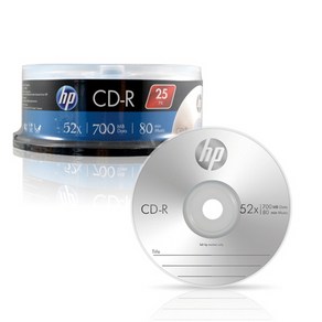 HP CD-R 25P HP, 단품