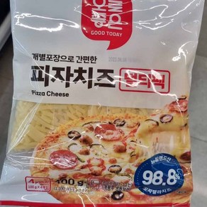 오늘좋은 피자치즈 멀티팩, 아이스박스 포장, 4개, 100g