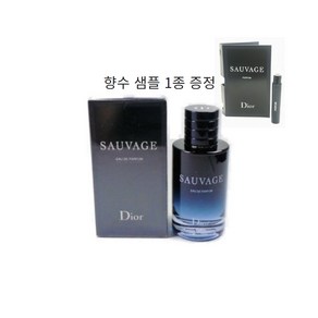 디올 소바쥬 오 드 뚜왈렛+향수샘플 1종 증정, 100ml, 1개