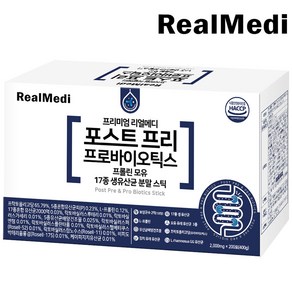 리얼메디 포스트 프리 프로바이오틱스 200p, 400g, 1개