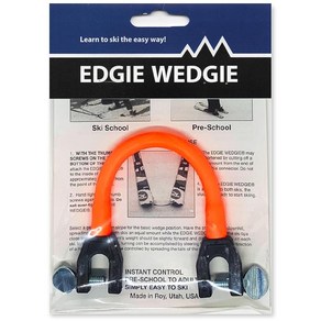 Slope Ropes x Edgie Wedgie Lean-to-Ski 팩 (옐로우 - 전용), Oange, 1개, 주황색