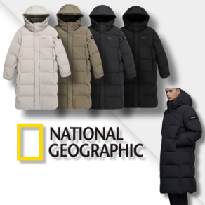 국내매장정품 내셔널지오그래픽 NATIONAL GEOGRAPHIC 네셔널지오그래픽롱패딩 남성롱패딩 여성롱패딩 남녀공용 커플롱패딩 남자롱패딩 남성점퍼 롱기장 롱구스다운 롱패딩 고등학생