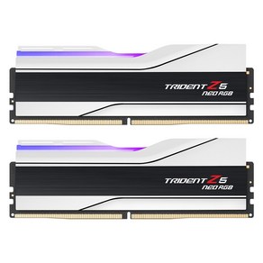 G.SKILL DDR5 6000 CL30 TRIDENT Z5 NEO RGB 화이트 패키지 32GB(16Gx2)