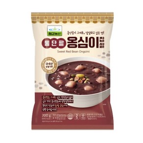 칠갑농산 통단팥 찹쌀 옹심이, 5개, 700g