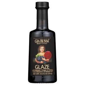 Gia Russa Balsamic Glaze 8.45 Fl Oz 지아 루사 발사믹 글레이즈 8.45 Fl Oz, 250ml, 1개