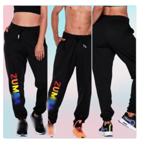 줌바 댄스복 티 FIT FUNKY 도착 Zumba 피트니스 ZW 착용 여성 의류 카고 바지 P495