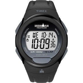 Timex Ionman Coe 10 랩 풀 사이즈 - 블랙 블랙블랙디지털블랙 크로노그래프 476606