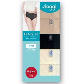 sloggi 슬로기 프리미엄 맥시 여성 팬티 5pk (SIZE : 90.95 100) / 오리지날 직수입 / MAXI